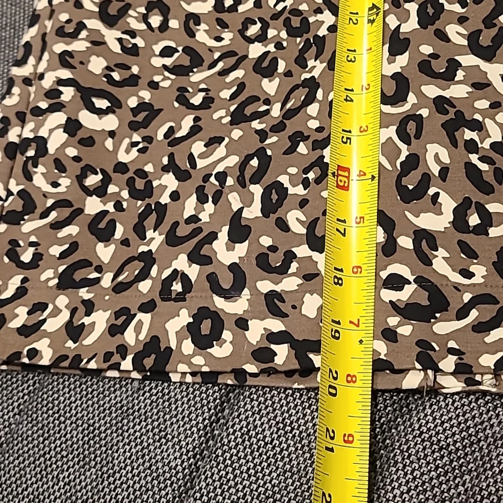 Merona Women's Leopard Animal Print Skirt - Picture 7 of 10